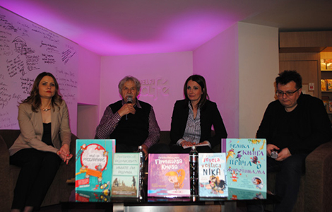 održana konferencija za novinare povodom dečjih dana kulture laguna knjige