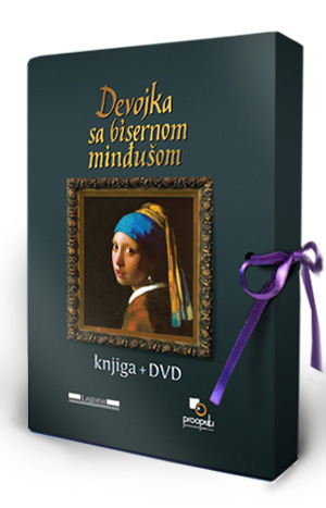 Devojka sa bisernom minđušom - knjiga + DVD