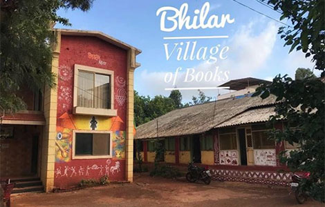 zavirite u indijsko knjiško selo laguna knjige
