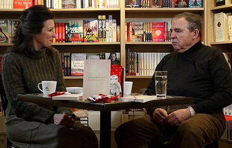 na kafi sa autorom goran marković video  laguna knjige