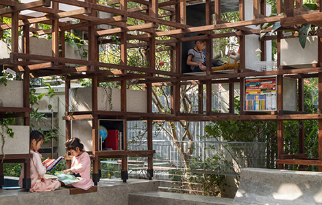 ekološka biblioteka u vijetnamu laguna knjige