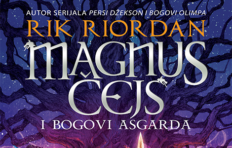 mnogo avantura u fantastičnom romanu rika riordana magnus čejs i bogovi asgarda mač leta  laguna knjige