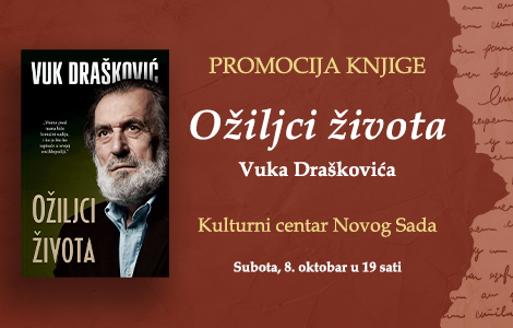 vuk drašković predstavlja ožiljke života 8 oktobra u novom sadu laguna knjige