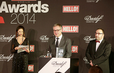 laguni dodeljena nagrada magazina hello za 2014 godinu za humanitarni rad laguna knjige