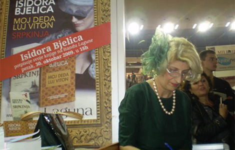 isidora bjelica obeležila peti dan beogradskog sajma knjiga laguna knjige