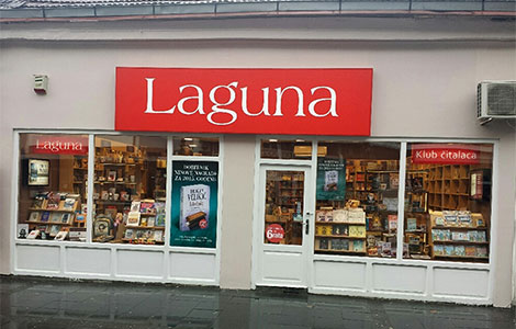 knjižara delfi i lagunin klub čitalaca na novoj adresi u kraljevu laguna knjige